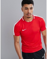 Nike Football Dry Academy T Shirt In Red 832967 657