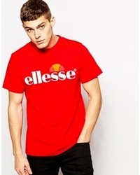 Ellesse T Shirt With Classic Logo Red