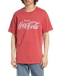 ROLLA'S Enjoy Coca Cola Graphic Tee In Coke Red At Nordstrom
