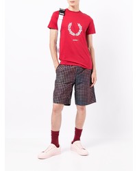 Fred Perry Logo Crew Neck T Shirt