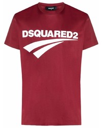 DSQUARED2 Logo Crew Neck T Shirt
