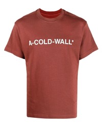 A-Cold-Wall* Logo Print Short Sleeved T Shirt
