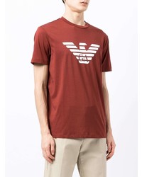 Emporio Armani Logo Print T Shirt