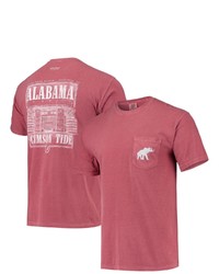 TUSKWEA R Crimson Alabama Crimson Tide Stadium Comfort Colors T Shirt At Nordstrom