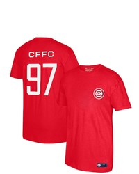Mitchell & Ness Red Chicago Fire Founded T Shirt At Nordstrom