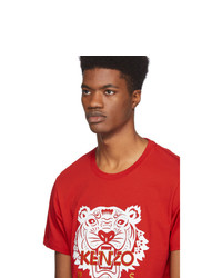 Kenzo Red Limited Edition Chinese New Year Classic Tiger T Shirt