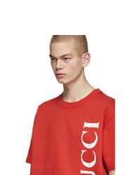 Gucci Red Oversized T Shirt