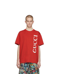 Gucci Red Oversized T Shirt