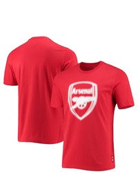 adidas Scarlet Arsenal Club Crest T Shirt