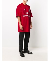 Balenciaga Soccer Printed T Shirt
