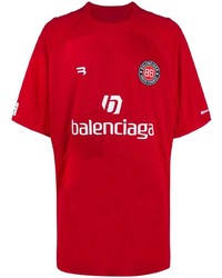Balenciaga Soccer Printed T Shirt