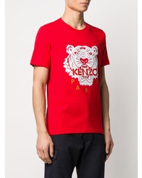 Kenzo Tiger Printed T Shirt