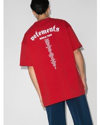 Vetements X Motrhead World Tour T Shirt