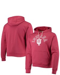 LEAGUE COLLEGIATE WEA R Crimson Indiana Hoosiers Seal Neuvo Essential Fleece Pullover Hoodie At Nordstrom