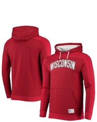 Under Armour Red Wisconsin Badgers Game Day All Day Pullover Hoodie