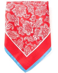 Kiton Floral Print Handkerchief
