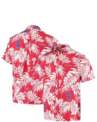 Reyn Spooner Red Philadelphia Phillies Aloha Shirt At Nordstrom