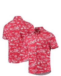 Reyn Spooner Red Wisconsin Badgers Classic Shirt At Nordstrom