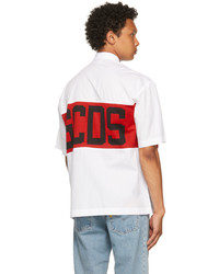 Gcds White Short Sleeve Shirt