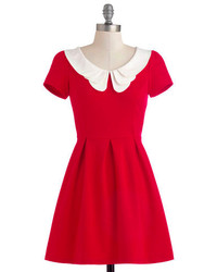 Sunnygirl Sunny Girl Pty Lltd Looking To Tomorrow Dress In Rouge