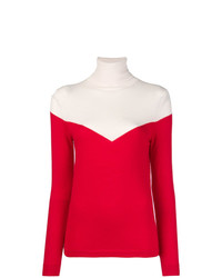 Cashmere In Love Two Tone Roll Neck Jumper