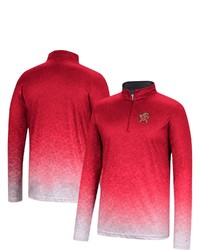 Colosseum Red Maryland Terrapins Walter Quarter Zip Windshirt At Nordstrom