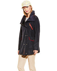 Vince Camuto Nautical Hooded Snap Anorak