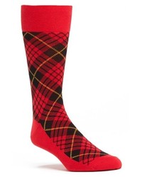 Polo Ralph Lauren Fashion Slack Argyle Socks Red One Size