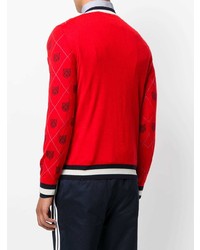Gucci Tiger Argyle Sweater