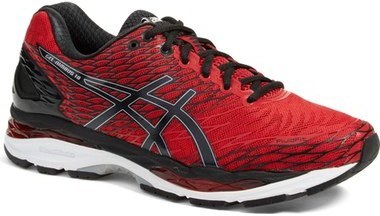 asics nimbus red