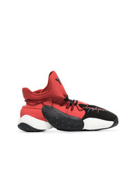 Y-3 Byw Ball Red And Black Boost Sneaker