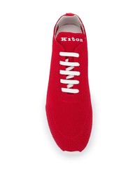 Kiton Logo Tongue Sneakers