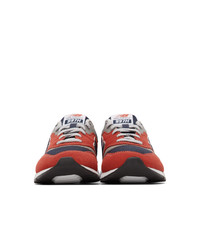 New Balance Red And Navy 997h Sneakers