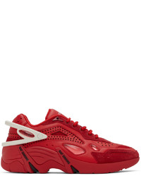 Raf Simons Red Cylon 21 Sneakers