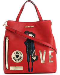 Love Moschino Backpack With Top Handles