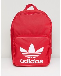 adidas Originals Classic Backpack In Red