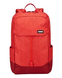 Thule Lithos Backpack In Lava Red Feather At Nordstrom