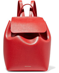 Mansur Gavriel Mini Textured Leather Backpack