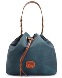 Dooney & Bourke Nylon Drawstring Bucket Bag