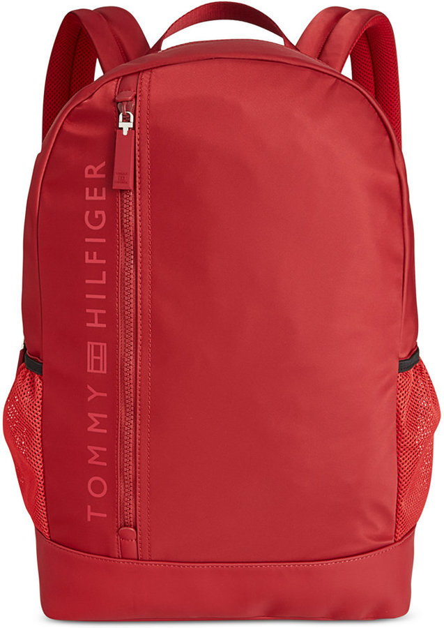 tommy hilfiger red backpack