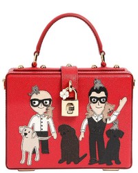Dolce & Gabbana Designers Patches Dauphine Dolce Box Bag