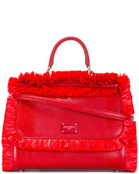 Dolce & Gabbana Fringed Detail Handbag