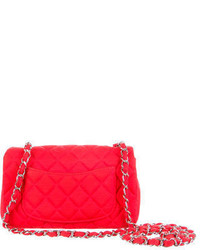 Chanel Jersey Mini Flap Shoulder Bag