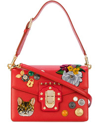 Dolce & Gabbana Lucia Zambia Cat Shoulder Bag