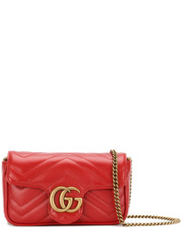 Gucci Mini Gg Marmont Matelass Shoulder Bag