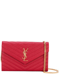 Saint Laurent Monogram Chain Wallet