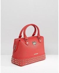 Love Moschino Studded Bag With Double Strap
