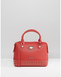 Love Moschino Studded Bag With Double Strap
