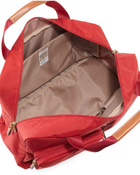 Bric's X Travel Boarding Duffle Bag Red