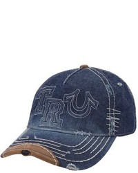 True Religion Brand Jeans Raised Logo Baseball Cap
